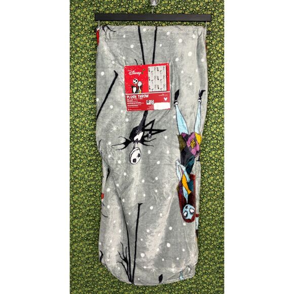 The Nightmare Before Christmas Other - Disney Nightmare Before Christmas Jack & Sally Plush Throw Blanket – 50” x 70”